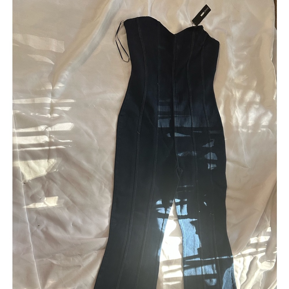 Denim jumpsuit